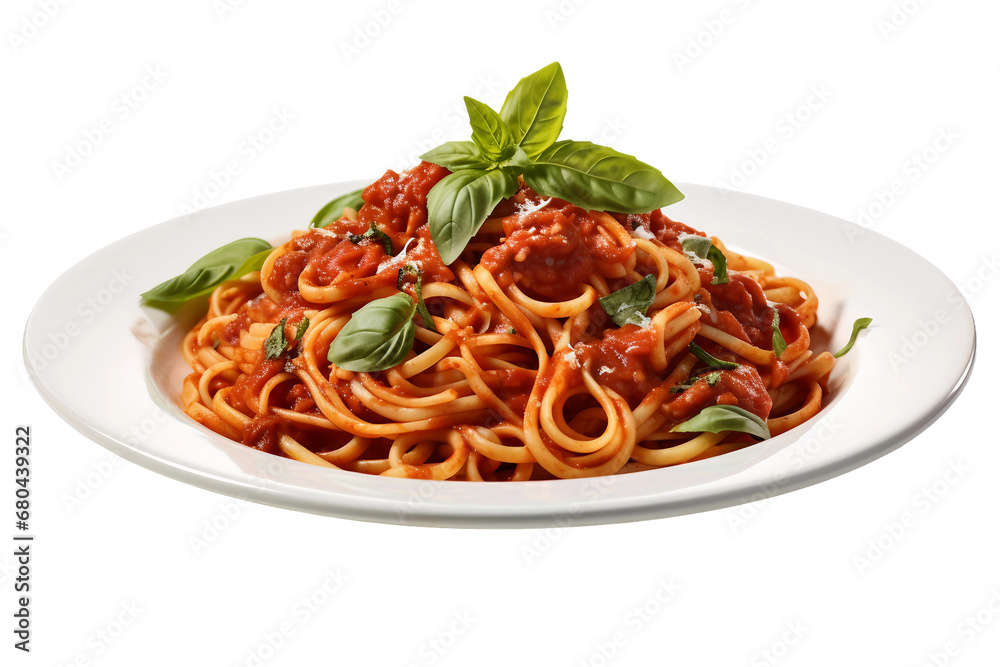 Pasta Isolated on a Transparent Background