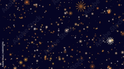 Wallpaper Mural A mesmerizing pattern of stars twinkles against a dark backdrop, captivating the viewer with its celestial beauty and ethereal charm Torontodigital.ca