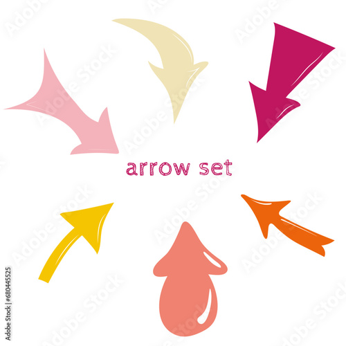 arrow set colorful 02
