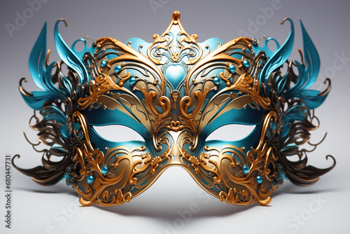 carnival mask not white background © kazakova0684