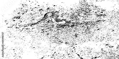 Dust Overlay Distress Grainy Old cracked concrete wall Texture of wall Dark grunge noise granules Black grainy texture isolated on white background. Scratched Grunge Urban Background Texture Vector.