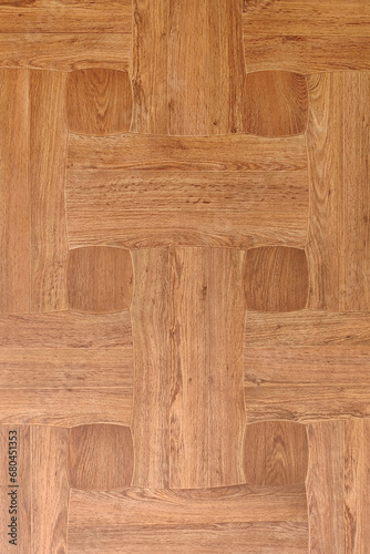 Natural bright brown wood pattern texture background linoleum