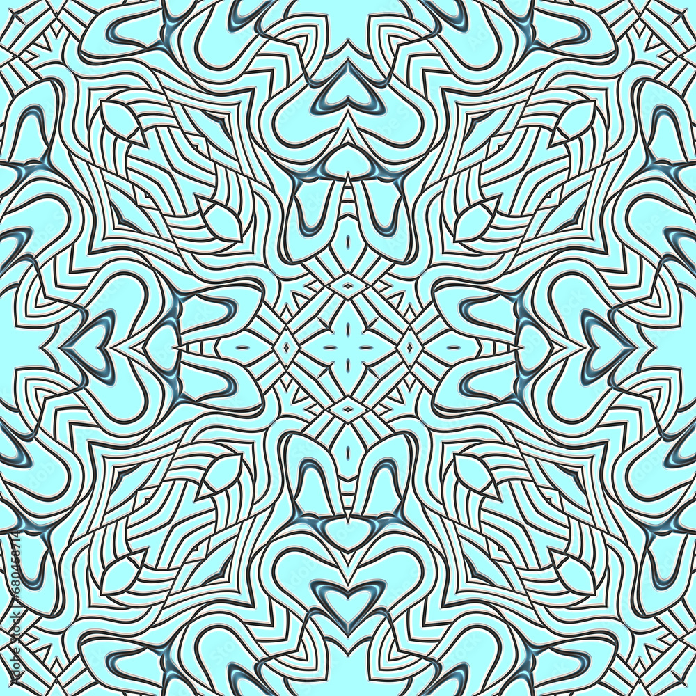 Fototapeta premium Seamless texture of colored fabric. Modern stylish abstract texture.