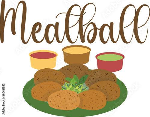 Meatball T-Shirt Design