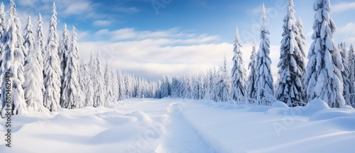 A picturesque winter wonderland © DZMITRY