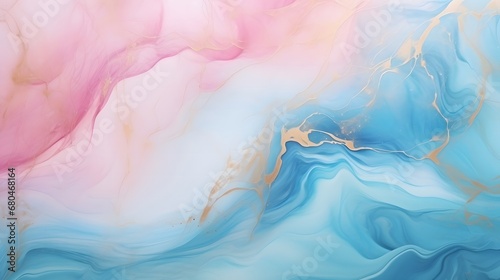 Fototapeta Naklejka Na Ścianę i Meble -  luxury marble alcohol ink waterc olor background.