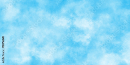 Abstract Watercolor shades blurry and defocused Cloudy Blue Sky Background,wallpaper, cover, card, presentation, decoration and design. © Md sagor