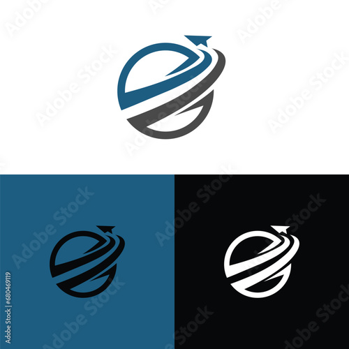 accounting and financial logo Vector Template
