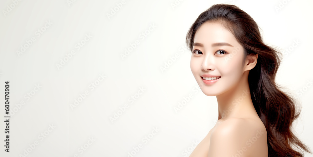 BEAUTIFUL YOUNG ASIAN WOMAN WITH CLEAN FRESH SKIN. legal AI BEAUTIFUL YOUNG ASIAN WOMAN WITH CLEAN FRESH SKIN. legal AI