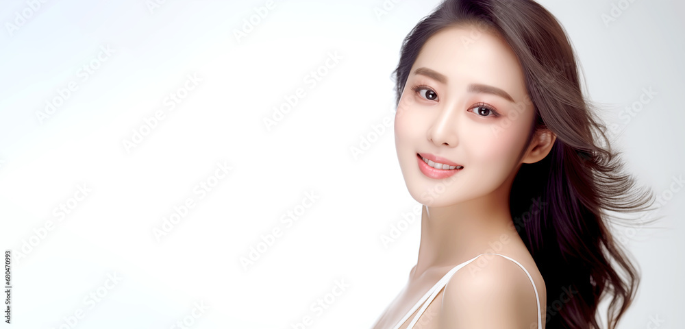 BEAUTIFUL YOUNG ASIAN WOMAN WITH CLEAN FRESH SKIN. legal AI BEAUTIFUL YOUNG ASIAN WOMAN WITH CLEAN FRESH SKIN. legal AI