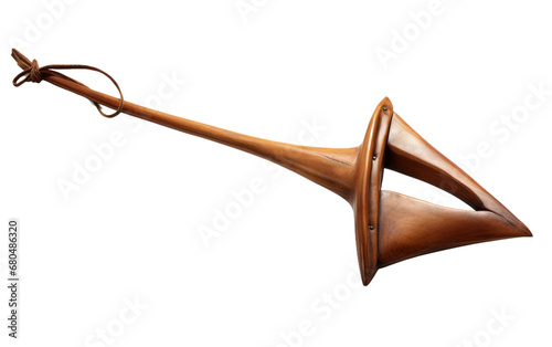 Projectile Launcher Sling on White or PNG Transparent Background.