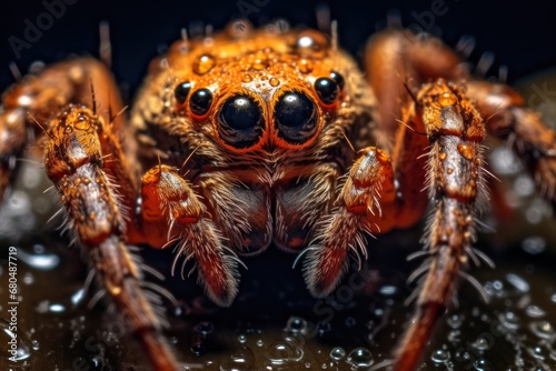 Nahaufnahme einer Spinne © Norbert L. Maier