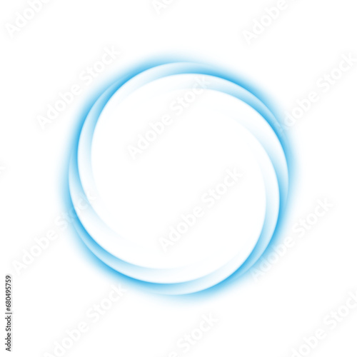 Light blue Twirl png. Curve light effect of blue line. Luminous blue spiral png. Element for your design  advertising  postcards  invitations  screensavers  websites  games. PNG.