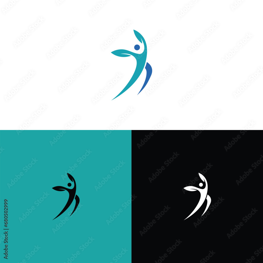 Fototapeta premium Medical Hospital logo design vector template 