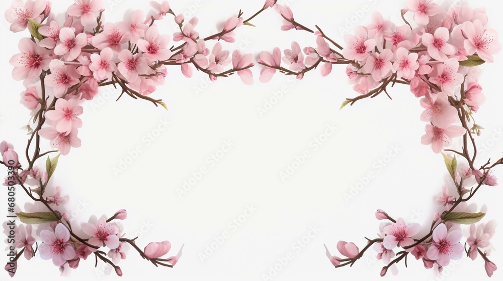 Spring frame background