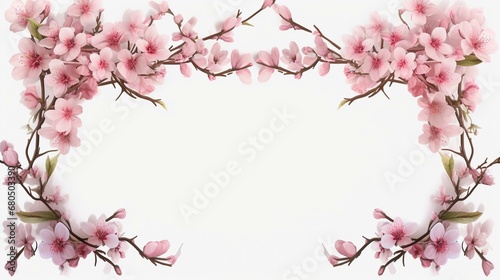 Spring frame background