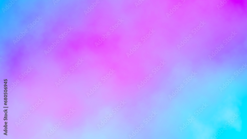 Neon rainbow gradient background 8K 16:9, copy space. Light blue bright pink purple сloudy backdrop for website, poster, cover, wallpaper. Smoke fog watercolor paint digital texture. Ethereal fantasy Neon rainbow gradient background 8K 16:9, copy space. Light blue bright pink purple сloudy backdrop for website, poster, cover, wallpaper. Smoke fog watercolor paint digital texture. Ethereal fantasy