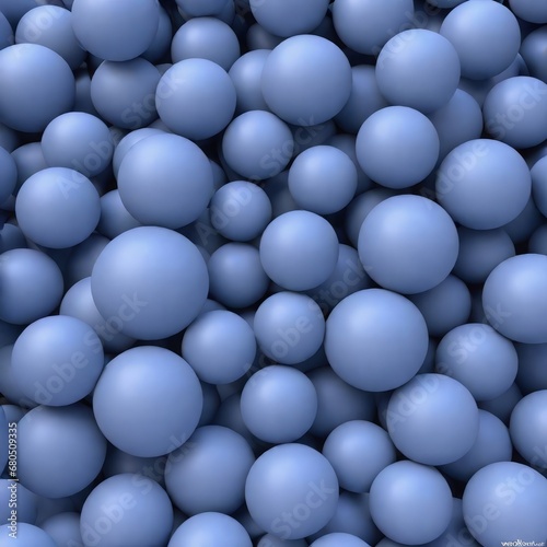 abstract background with balls. 3d rendering. 3d illustration. abstract background with balls. 3d rendering. 3d illustration. 3d illustration of blue spheres