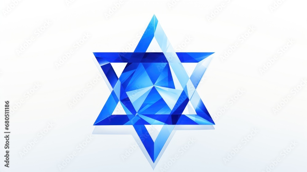 Star of David, Israeli and Jewish symbol Star of David, Israeli and Jewish symbol