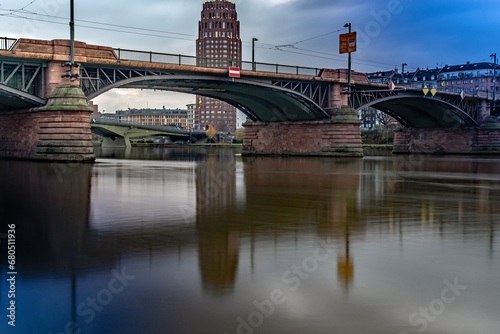 Ignatz Bubis Brücke in Frankfurt photo