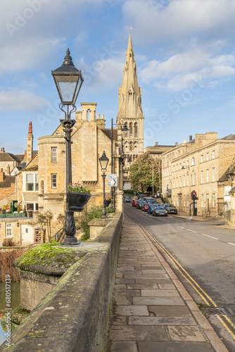 The historical market town of Stamford in Licolnshire England