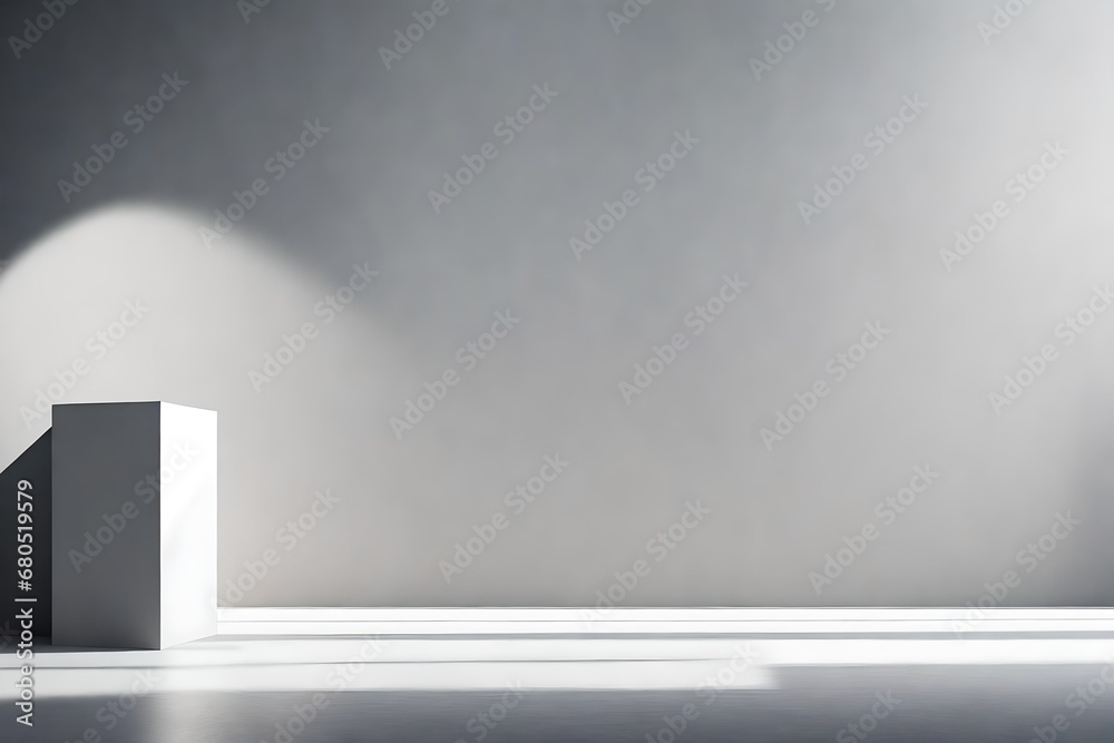 Obraz premium empty room with wall