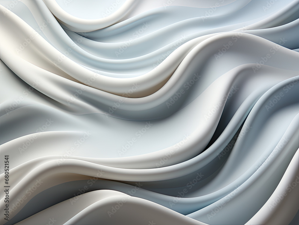 Obraz premium Smooth lines on a gray abstract background.