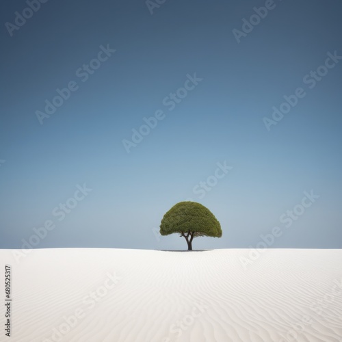 lonely tree in desert. lonely tree in desert. lonely tree on sand dunes in the desert