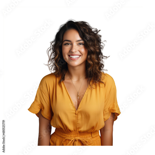 cheerful and happy 30 year old women photo