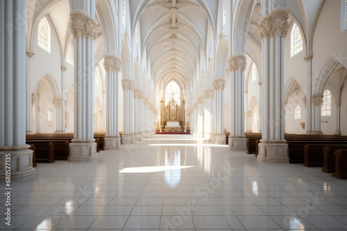 Interior of a church. © visoot