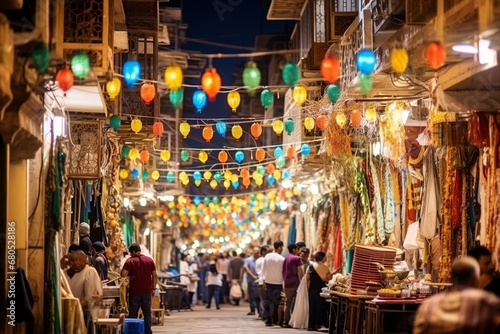 Ramadan Street Festivity  Lanterns  Lights  and Community  