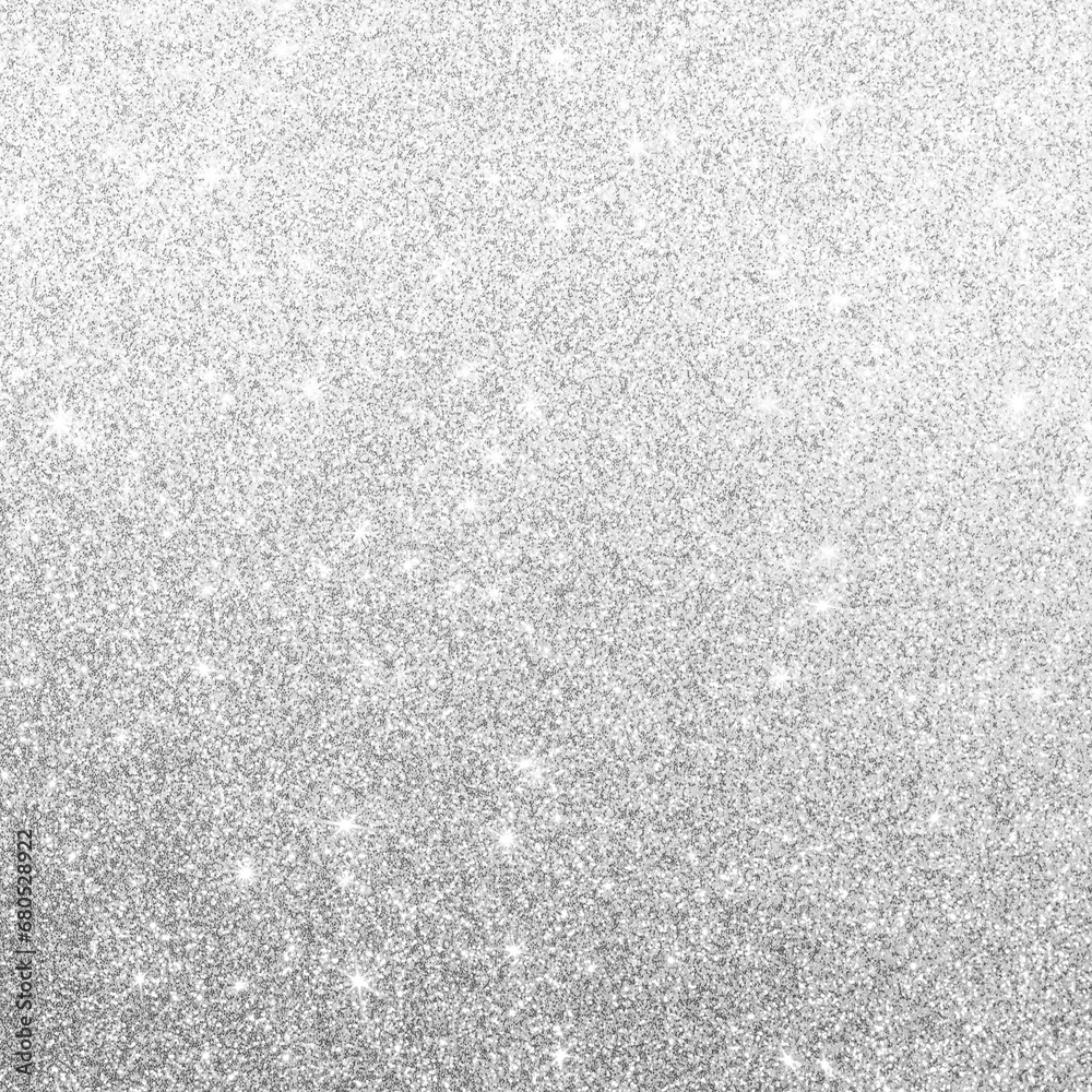 Silver glitter background texture white sparkling shiny wrapping paper for Christmas holiday seasonal wallpaper decoration, greeting and wedding invitation card design element Silver glitter background texture white sparkling shiny wrapping paper for Christmas holiday seasonal wallpaper decoration, greeting and wedding invitation card design element