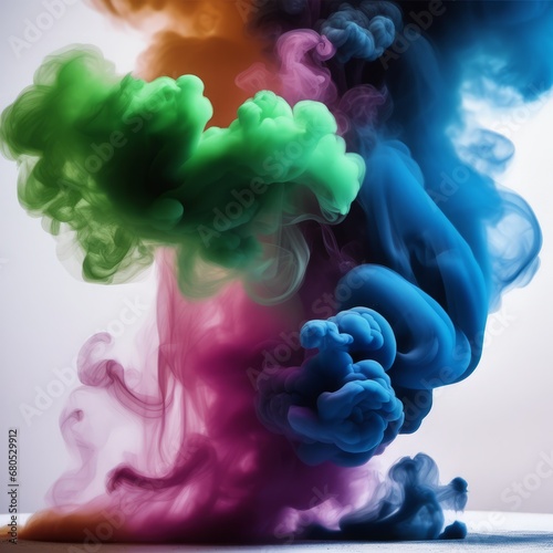 colored smoke on a black background colored smoke on a black background abstract background of smoke