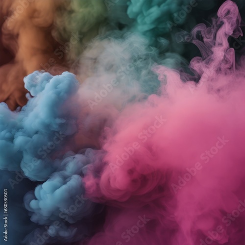 colorful smoke on a black background. colorful smoke on a black background. colored smoke on the black background