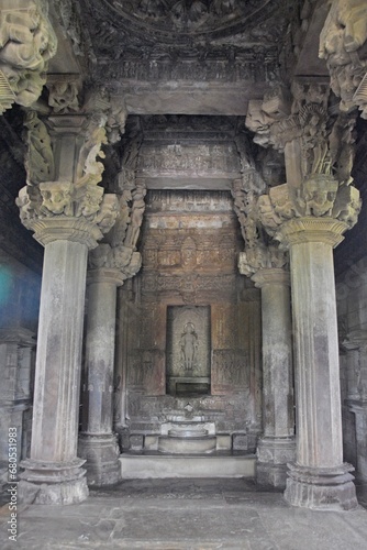 Interior part of Khajuraho Group of Monuments | UNESCO World Heritage , Madhya Pradesh, India