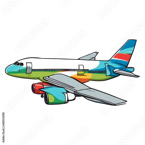 illustration of an airplane
