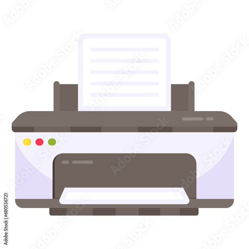 A perfect design icon of printer 


