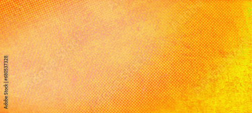 Yellow abstract widescren background with copy space for text or your images