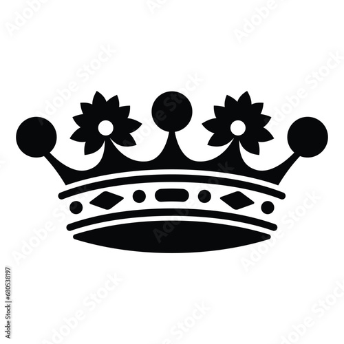 Stylish , fashionable  and awesome  King  and queen typography art and illustrator