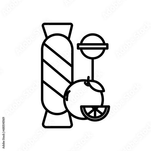 candy line icon