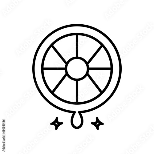 citric line icon