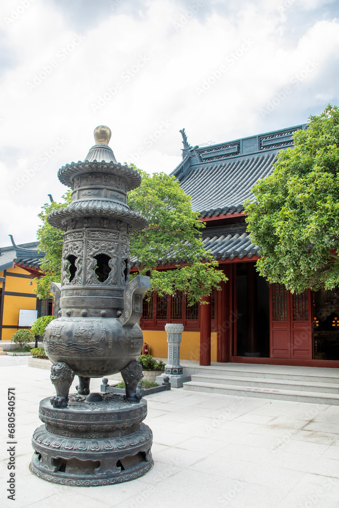 Panlong Design PanLong temple in PanLong TianDi in Panlong QingPu Shanghai China. It ...