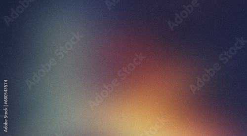 black grey red orange yellow , grainy noise grungy empty space or spray texture , a rough abstract retro vibe background template color gradient shine bright light and glow photo