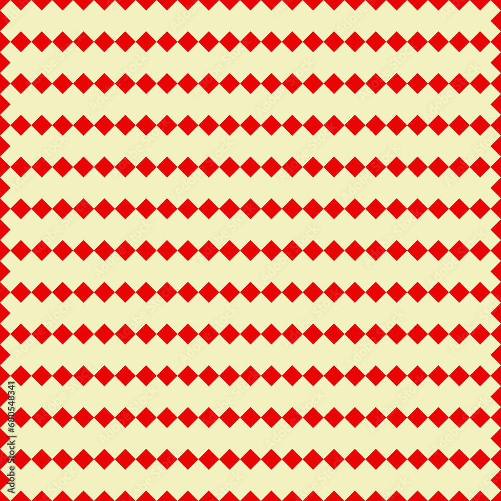 Geometric ornate. Checks seamless pattern. Checkered ornament. Squares illustration. Tiles wallpaper. Ethnic motif. Spots background. Diamonds digital paper. Rhombuses textile print. Lines vector