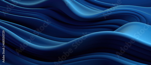 Captivating abstract design with undulating blue lines. © smth.design