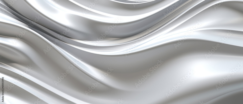 Abstract silver waves. Abstract silver waves.