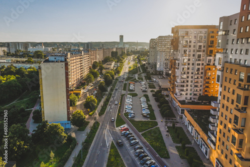 Large long buildings 