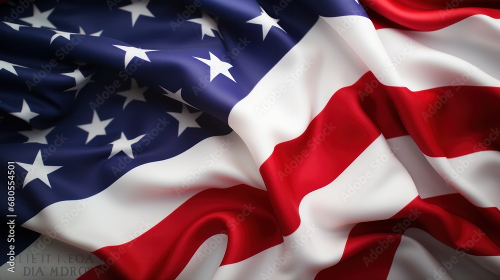 Abstract Americana Background with American Flag Design Abstract Americana Background with American Flag Design