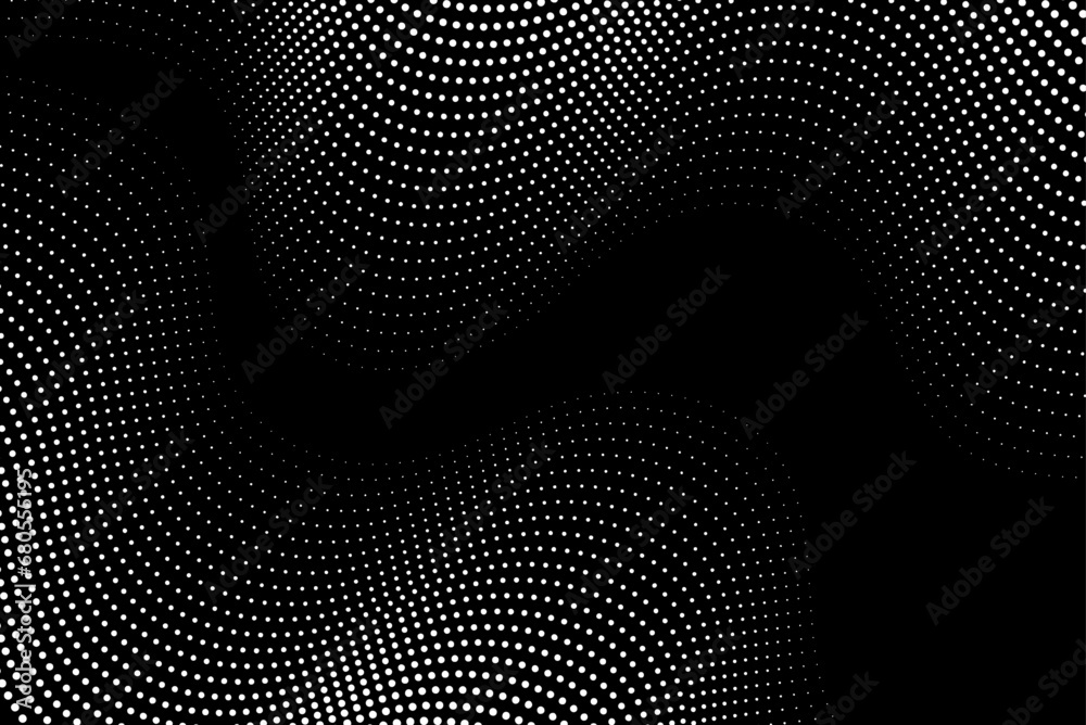 Dot wavey effect abstract background template for web and print design_