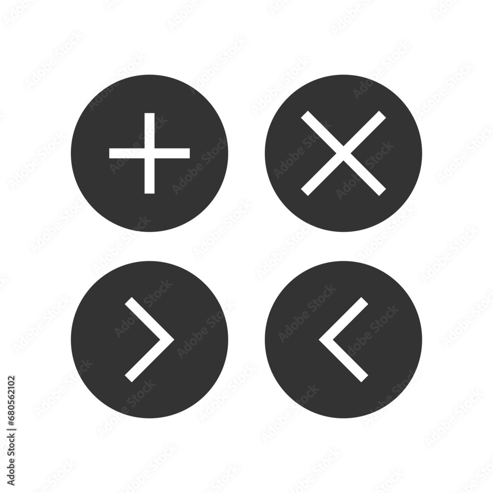 The play game button is a round The play game button is a round